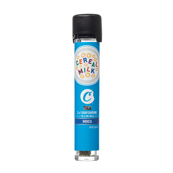 Cookies THC-A 2x1 gram Diamond Prerolls - Cereal Milk - Indica