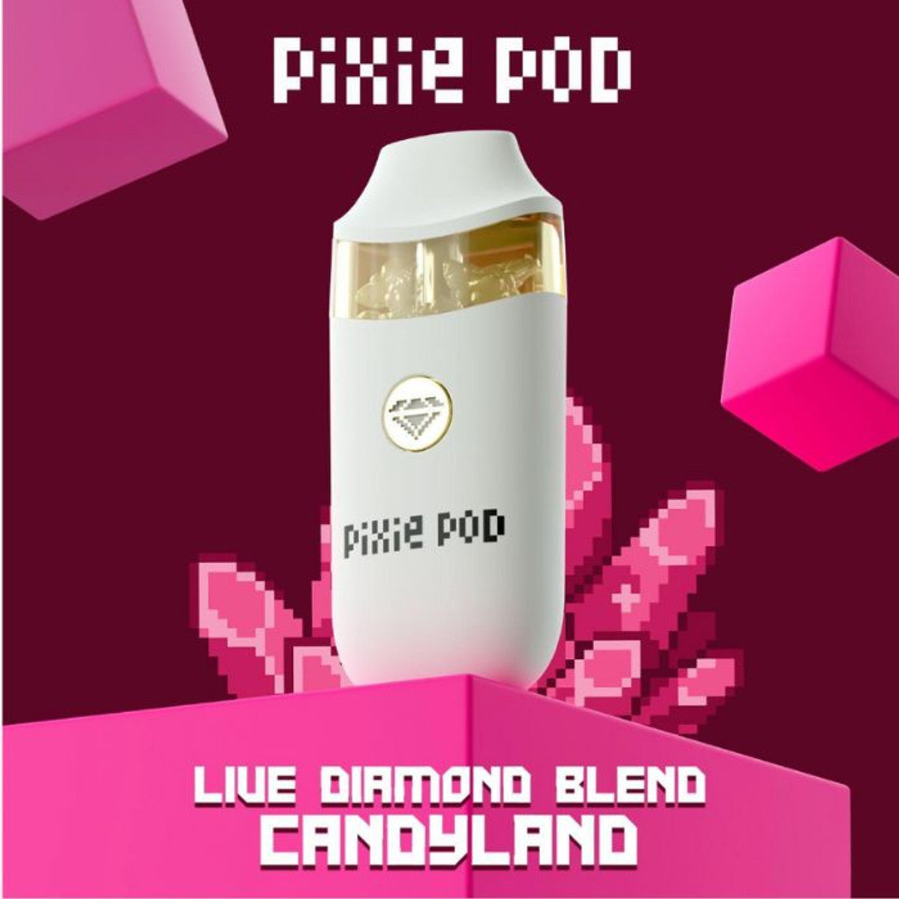Pixie Pod 4 Gram Disposable -Live Diamond Blend - Candyland (Sativa)