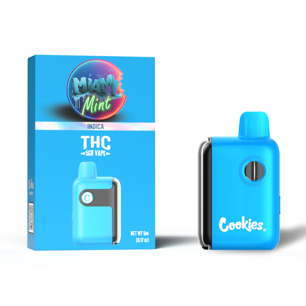 Cookies 5 Gram Disposable THC-A - Miami Mint - Indica
