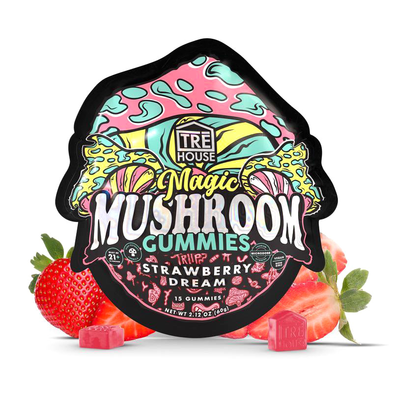 Tre House Magic Mushroom Gummies - Strawberry Dream