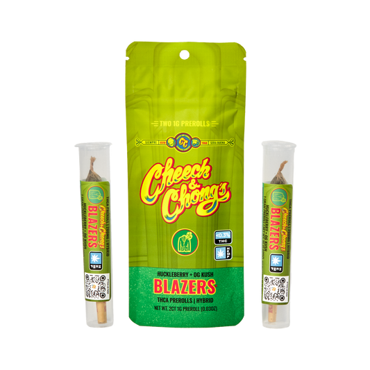 Cheech and Chongs Blazers – Huckleberry + OG KUSH – Preroll - Hybrid