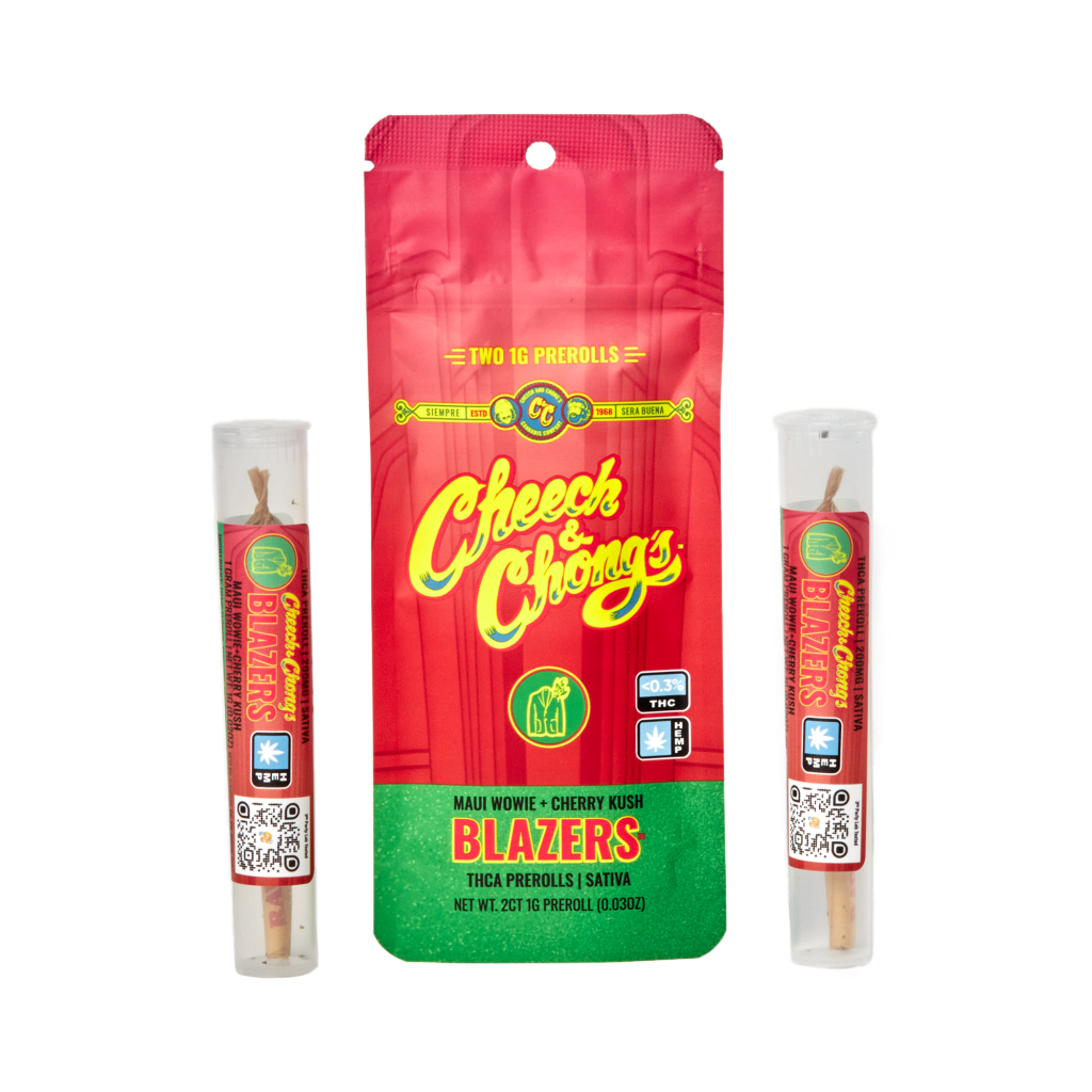 Cheech and Chongs Blazers – Maui Wowie+Cherry Kush – Preroll - Sativa