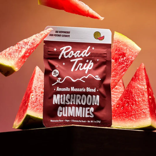 Road Trip 1 oz ( 8 Gummies ) - Amanita Muscaria blend - Watermelon