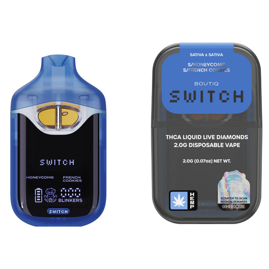 Boutiq SWITCH - 2G - Honeycomb ( Sativa ) x French cookies ( Sativa )