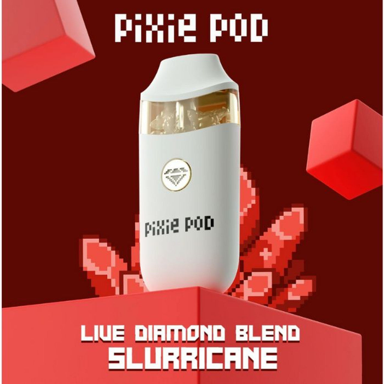 Pixie Pod 4 Gram Disposable -Live Diamond Blend - Slurricane (Indica)