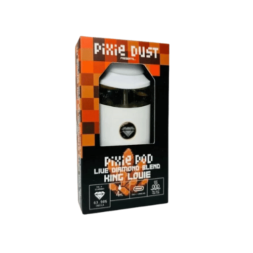 Pixie Pod 4 Gram Disposable -Live Diamond Blend - King Louie ( Indica )