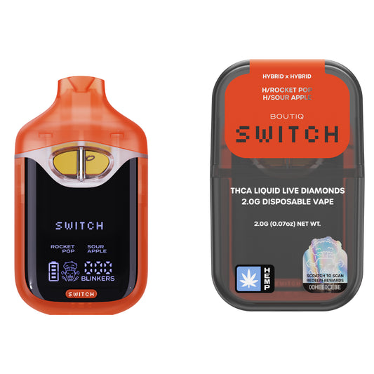 Boutiq SWITCH - 2G - Rocket Pop ( Hybrid ) x Sour Apple ( Hybrid )