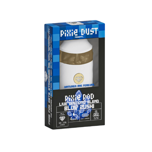 Pixie Pod 4 Gram Disposable -Live Diamond Blend - Blue Zushi (Hybrid)