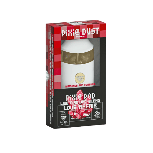 Pixie Pod 4 Gram Disposable -Live Diamond Blend - Love Affair ( Sativa )
