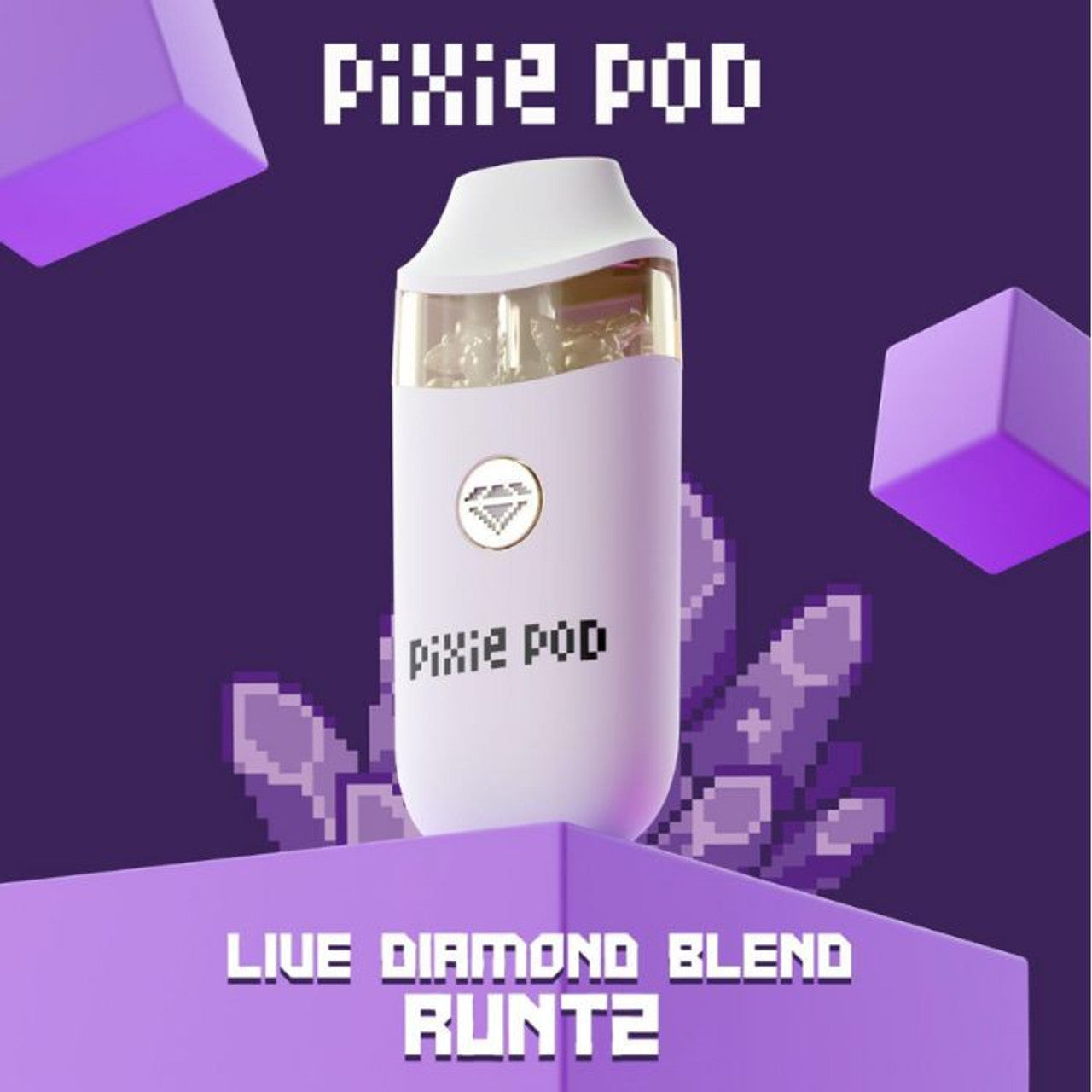 Pixie Pod 4 Gram Disposable -Live Diamond Blend - Runtz (Hybrid)